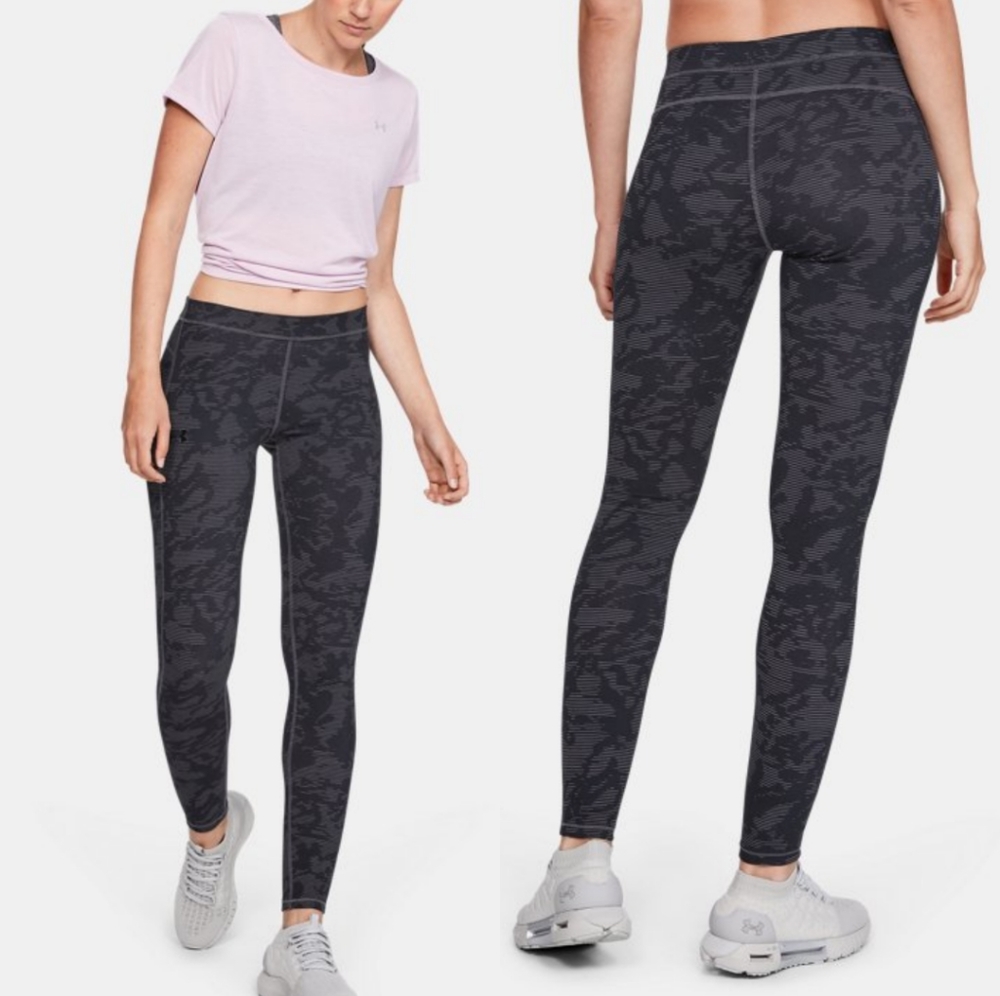 Under Armour Printed Full Length Grey Leggings